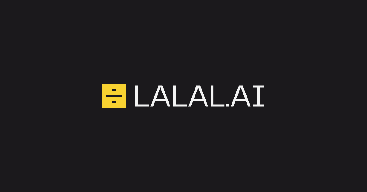 LALAL.ai — promotional image published by lalal.ai